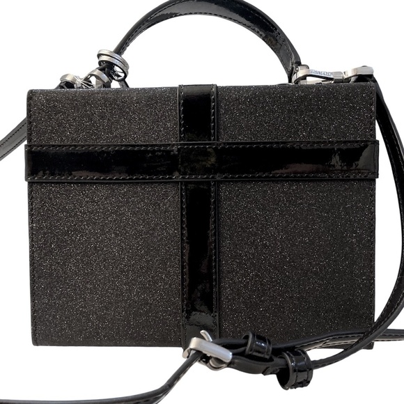 KATE SPADE NY Wrapping Party Gift Box Convertible Leather Handbag Crossbody Bag - Picture 7 of 16